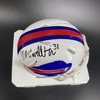 Bills - Maxwell Hairston Signed Mini Helmet