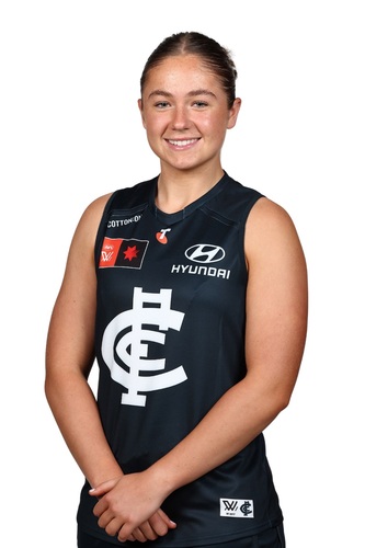 Photo of 2025 AFLW Round 10 Home Pride Guernsey - Meg Robertson