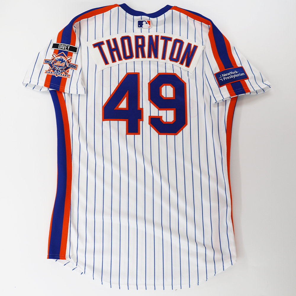 Mets ユニフォーム 古着 1986 World Series 40th Anniversary Celebration - Zac Thornton Game