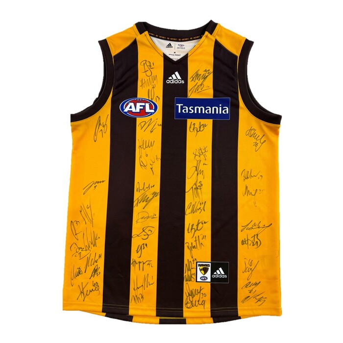 Hawthorn 2020 Home Retail Team Signed Guernsey
