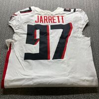 STS - Falcons Grady Jarrett Game Used Jersey (11/17/24) Size 42 with Cap...