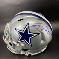 NFL - Cowboys Luke Schoonmaker signed authentic helmet