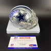 HOF - Cowboys Randy White Signed Mini Helmet with 
