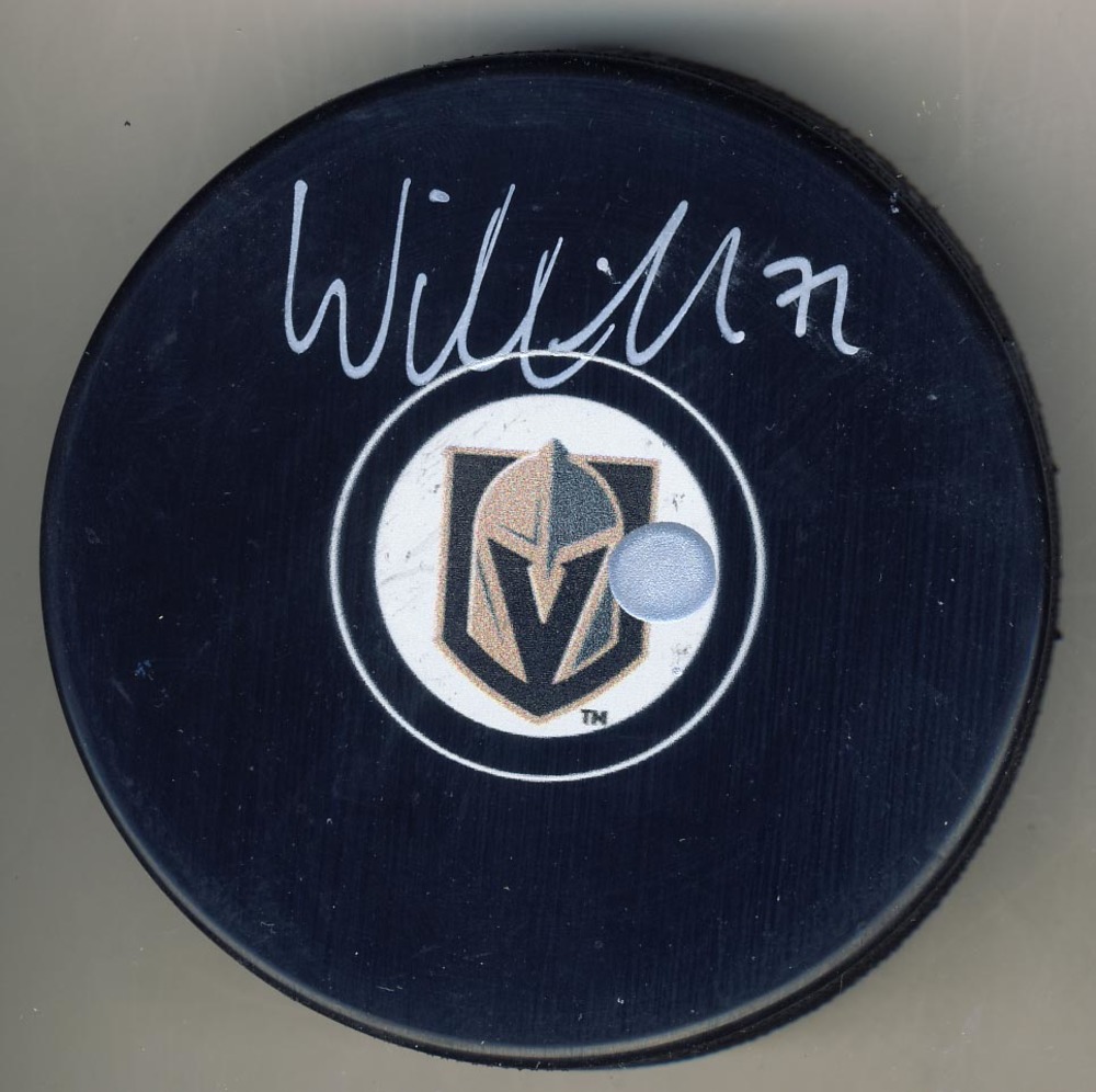 William Karlsson Vegas Golden Knights Autographed Model Hockey Puck