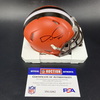 NFL - Browns Denzel Ward Signed Mini Helmet