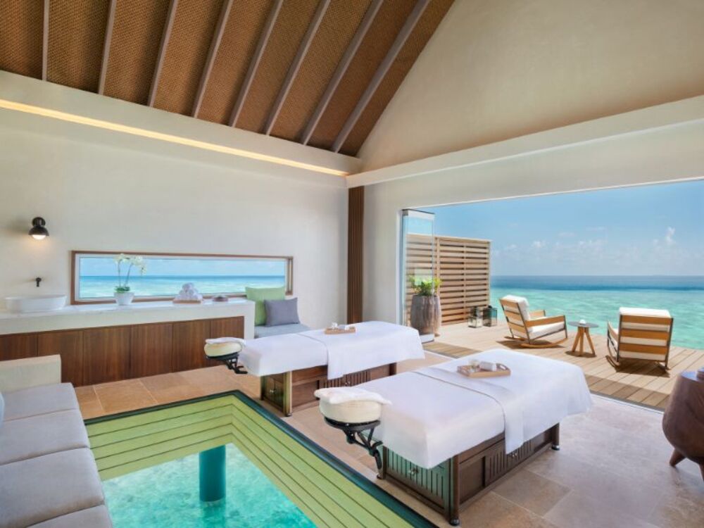 Couples Harmony Massage 75mins at Waldorf Astoria Maldives Ithaafushi