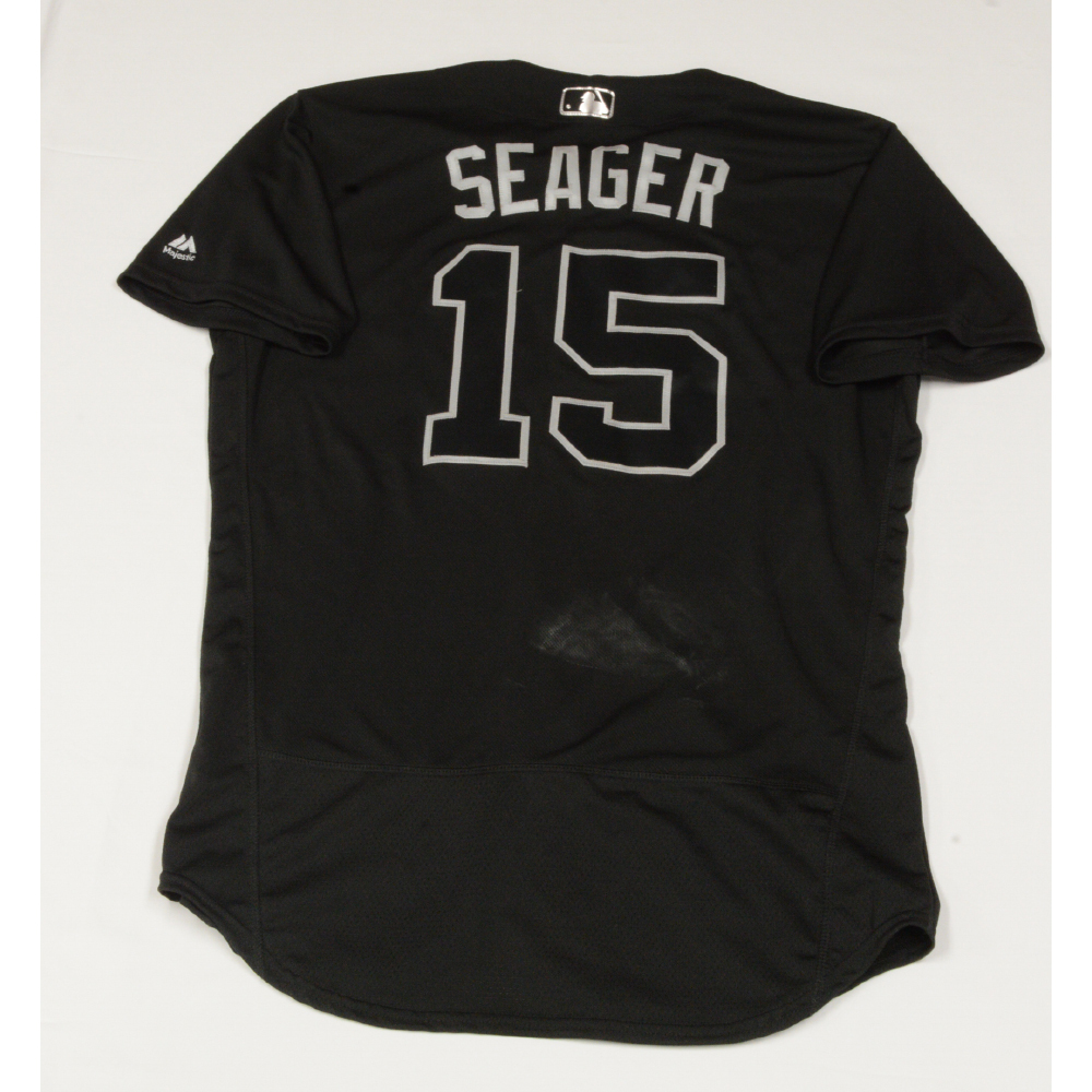 Kyle "SEAGER" Seager Seattle Mariners GameUsed 2019 Players' Weekend