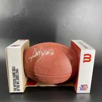 HOF - Buccaneers Ronde Barber Signed Authentic Football with Buccaneers ...