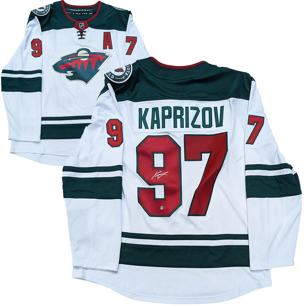 Kirill Kaprizov Autographed Minnesota Wild Fanatics Breakaway Jersey
