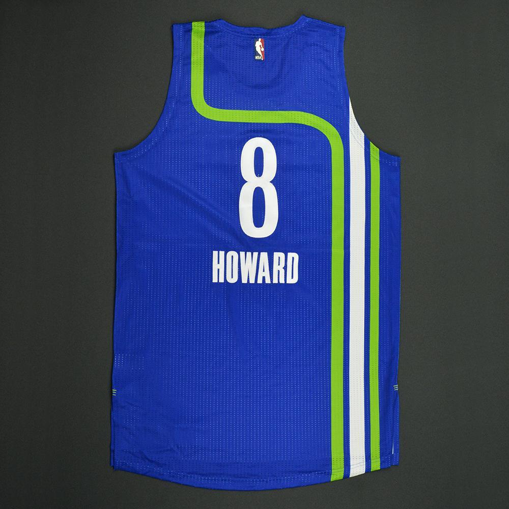 Dwight Howard Atlanta Hawks GameWorn Blue '197172 Road Hardwood