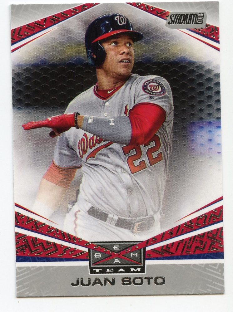 2019 Stadium Club Beam Team #BT25 Juan Soto