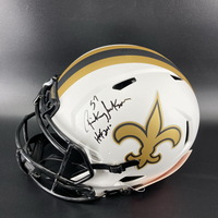 NFL - Saints Ricky Jackson Signed Authentic Lunar Eclipse Speed Hemet Wi...