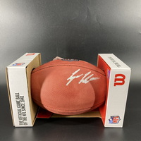 NFL - Raiders Tyree Wilson Signed Authentic Football