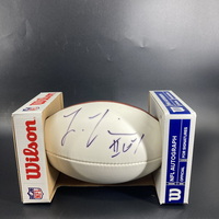 Dolphins - Laremy Tunsil Signed Panel Ball