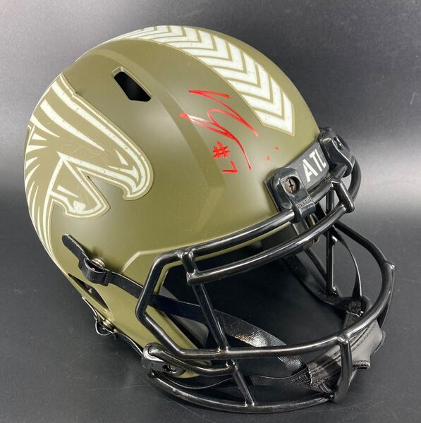 NFL - Falcons Bijan Robinson Signed STS Replica Speed Helmet