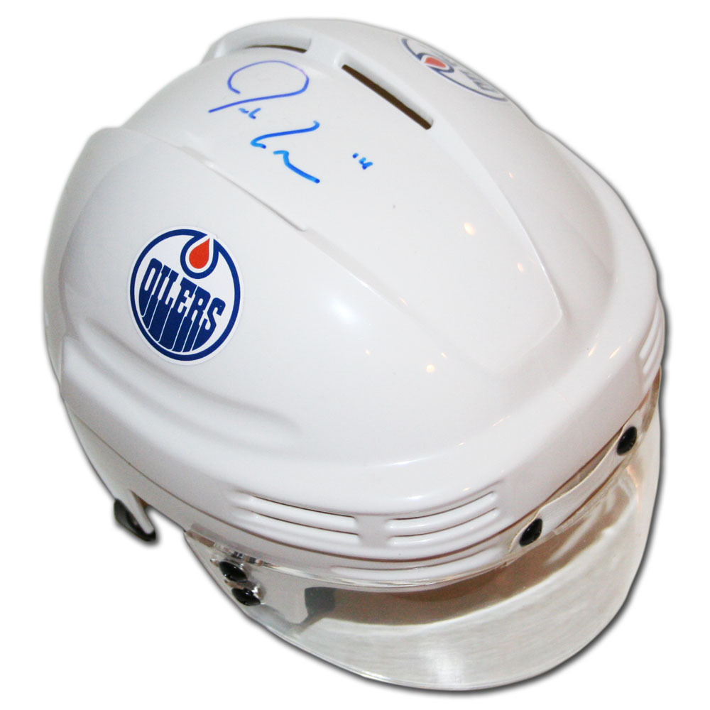 Jordan Eberle Autographed Edmonton Oilers Mini-Helmet