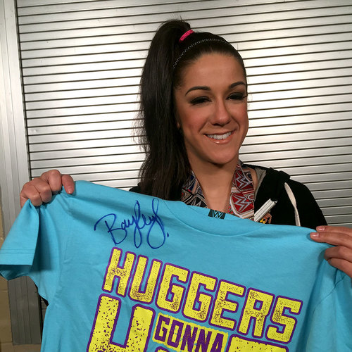 Bayley SIGNED Authentic T-Shirt (Size L)