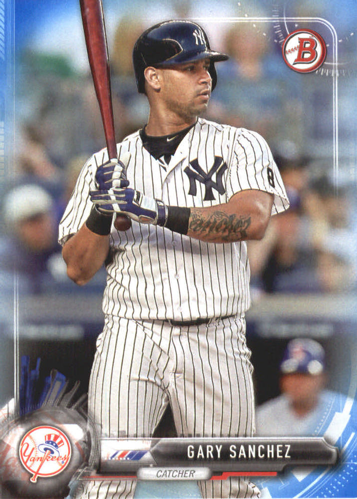 2017 Bowman Blue #85 Gary Sanchez 044/150