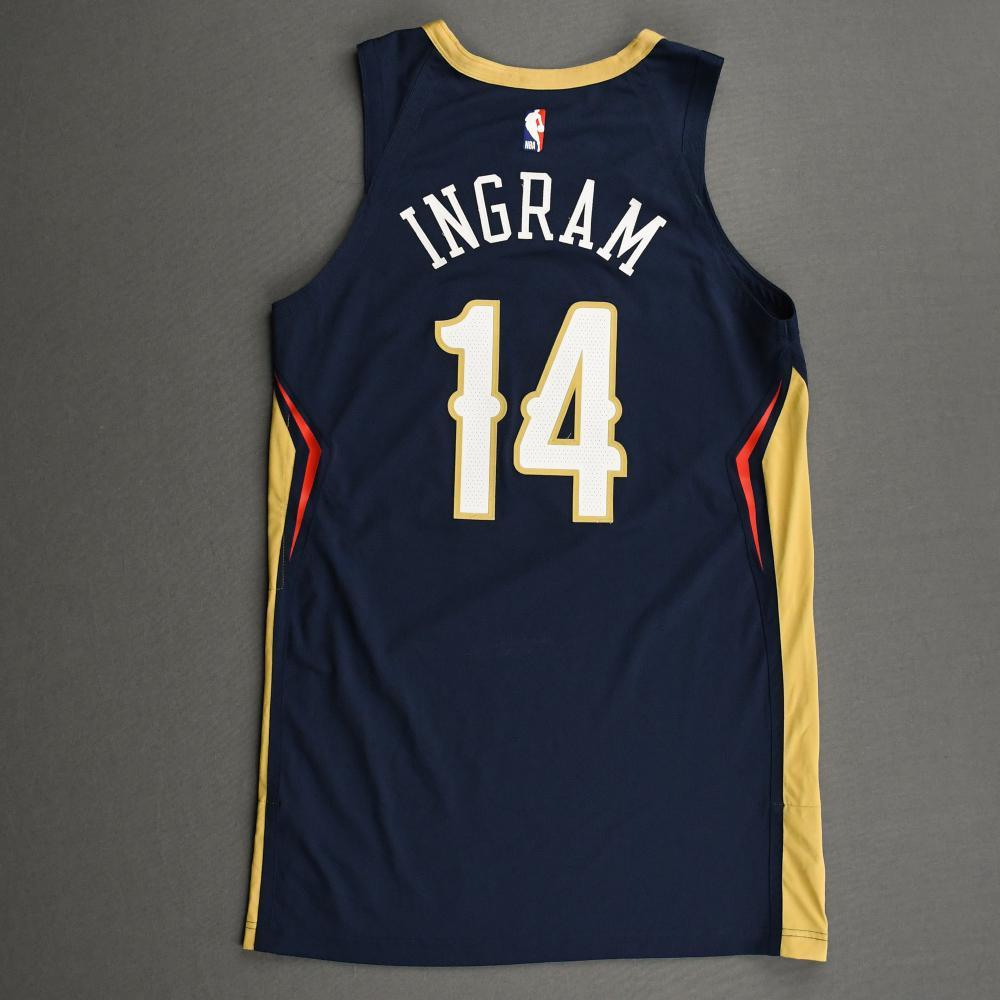 Brandon Ingram - New Orleans Pelicans - Kia NBA Tip-Off 2020 - Game-Worn Icon Edition Jersey 
