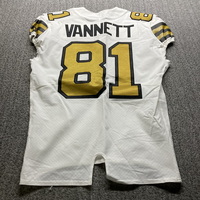 London Games - Saints Nick Vannett Game Issued Jersey 2022 Season Size 44