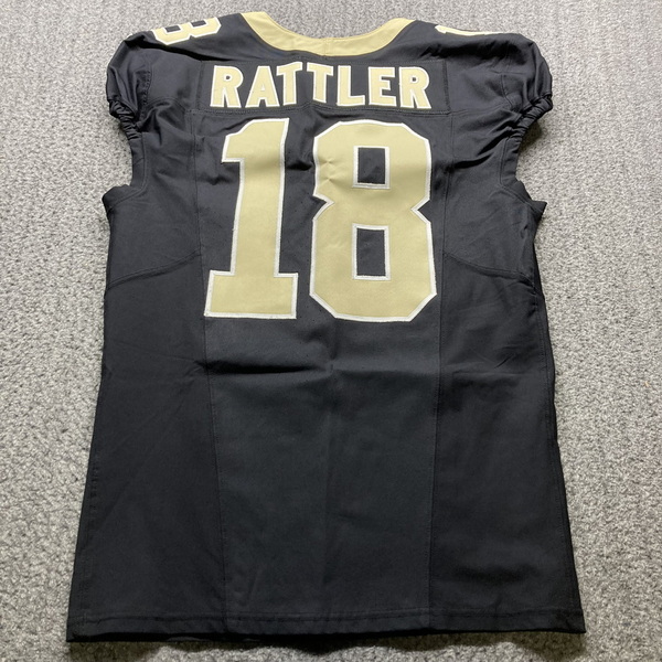 STS - Saints Spencer Rattler Game Used Jersey (11/10/24) Size 42 (Rookie...