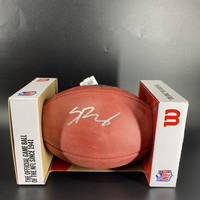 NFL - Saints Spencer Rattler Signed Authentic Football