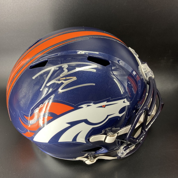 Broncos - Russell Wilson Signed Replica Helmet