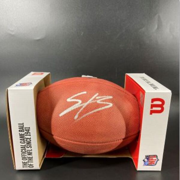 NFL - Rams Stetson Bennett Signed Authentic Football