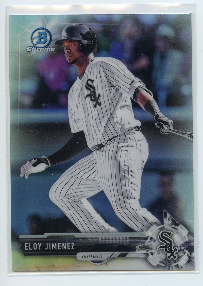 2017 Bowman Chrome Draft Refractors #BDC72 Eloy Jimenez
