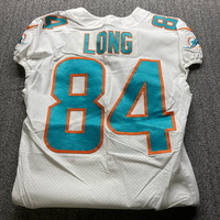 London Games - Dolphins Hunter Long Game Worn Jersey (10/17/21) Size 42
