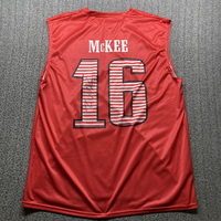 Eagles - Tanner McKee Signed Practice Worn Jersey Benefitting Ronald McD...