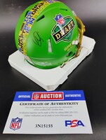 NFL - Packers Mathew Golden Signed NFL Draft Mini Helmet