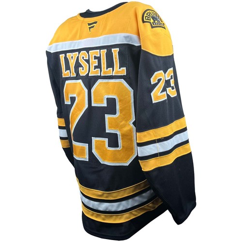 Photo of Game-Used 2024-2025 Season Home Hockey Jersey - Fabian Lysell