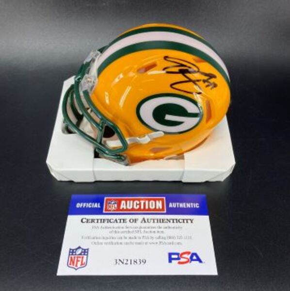 Packers - Quay Walker Signed Mini Helmet