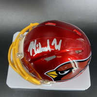 NFL - Cardinals Michael Wilson Signed Flash Mini Helmet