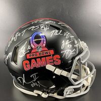 NFL - Multi Signed Authentic 2023 Pro Bowl Games Speed Helmet Signed by ...