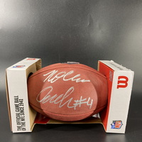 NFL - Eagles Nolan Smith Signed Authentic Football