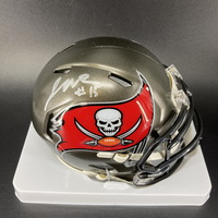 NFL - Buccaneers Jalen McMillan Signed Mini Helmet
