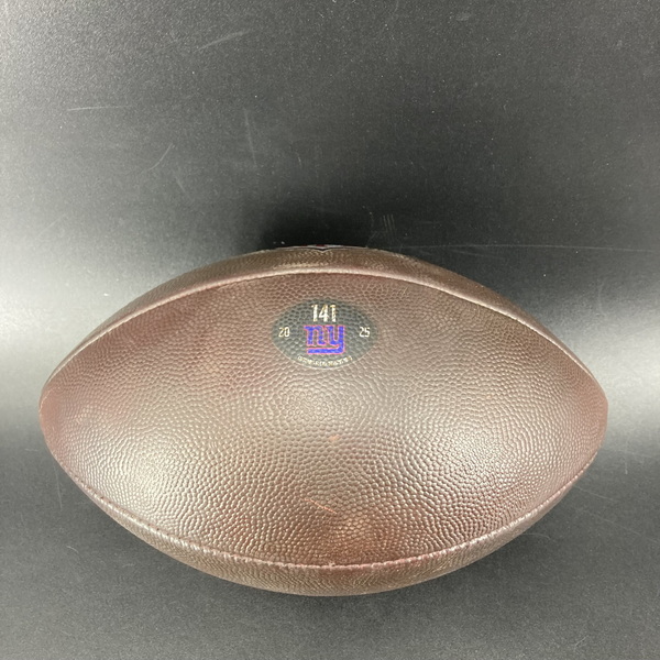 NFL - Giants Game Used Football (9/28/2025 Jaxon Dart's First NFL Start)