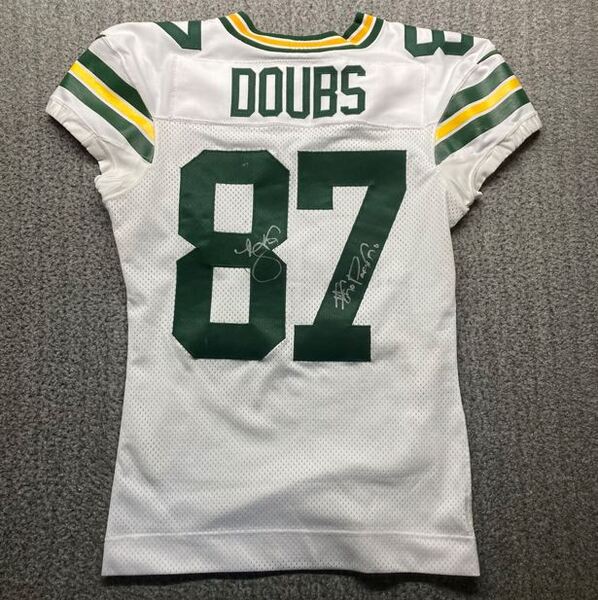 STS - Packers Romeo Doubs Signed Game Worn Jersey (11/27/2025) Size 46 /...