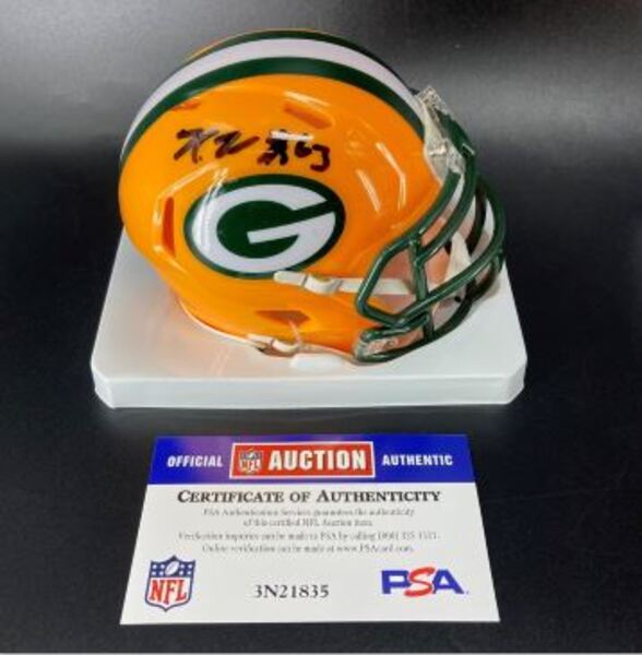 Packers - Rasheed Walker Signed Mini Helmet