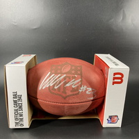 NFL - Rams Kyren Williams Signed Authentic Football with Pro Bowl Logo