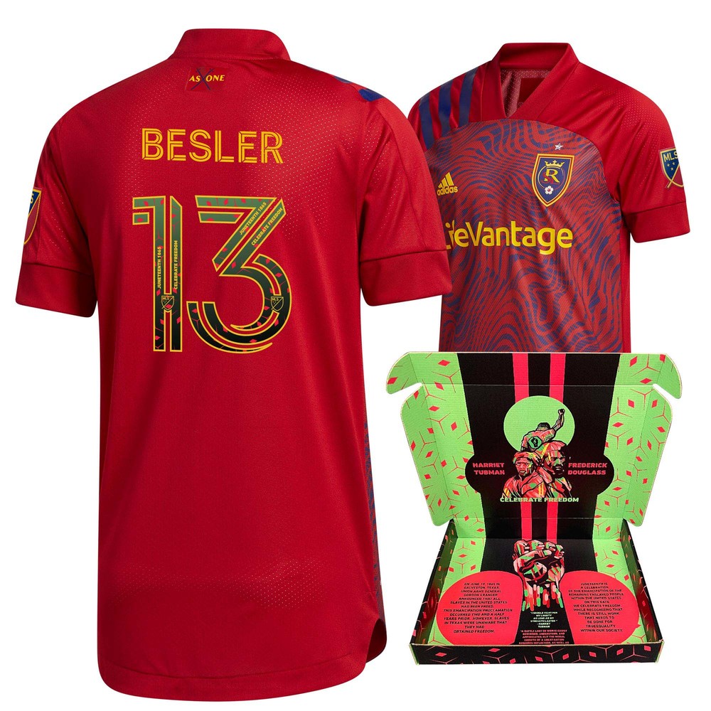 Nick Besler Real Salt Lake MatchUsed & Signed Jersey