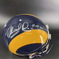 HOF - Rams Orlando Pace Signed Proline Helmet With "HOF 16" In...