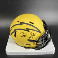 NFL - Chargers Tre Harris Signed Mini Helmet