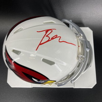 NFL - Cardinals Trey Benson Signed Mini Helmet