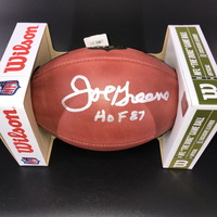 NFL - Steelers Joe Greene Signed Authentic Football