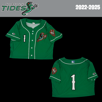 Enrique Bradfield Jr. Game Worn Green Jersey #1 Size 44