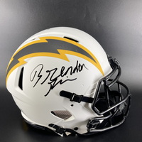NFL - Chargers Brenden Rice Signed Authentic Lunar Eclipse Speed Helmet