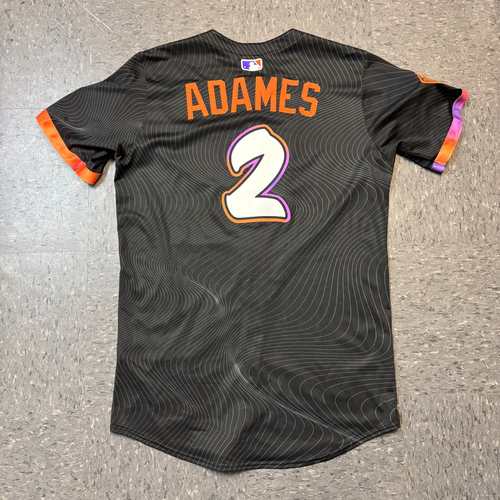 2025 Game Used Jersey - CITY CONNECT 2.0 - #2 Willy Adames - 1st